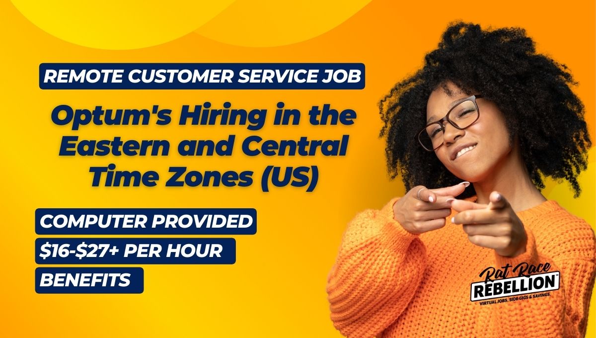 Remote Customer Service Job Optum s Hiring In The Eastern And Central 