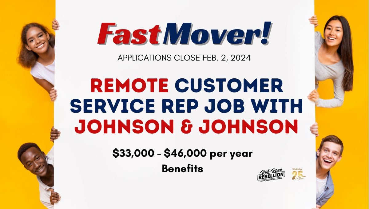 Remote Customer Service Rep Job with Johnson & Johnson