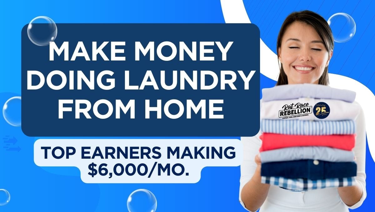 Make Money Doing Laundry From Home