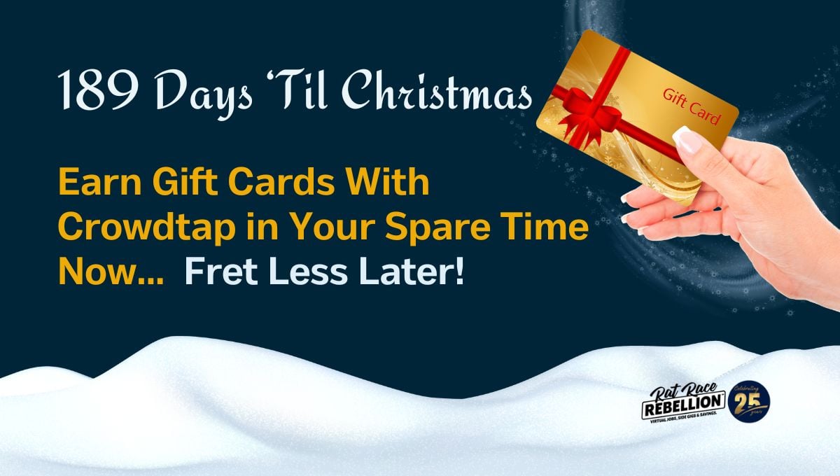 Earn gift card with Crowdtap