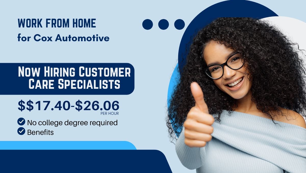 Remote Customer Care Specialist Cox Automotive