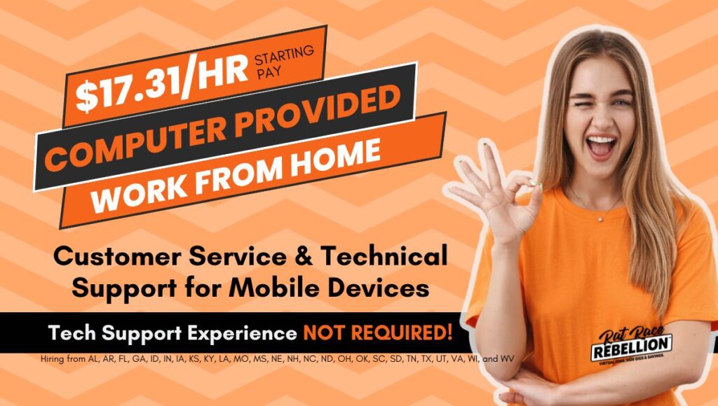 Remote Customer Service jobs with