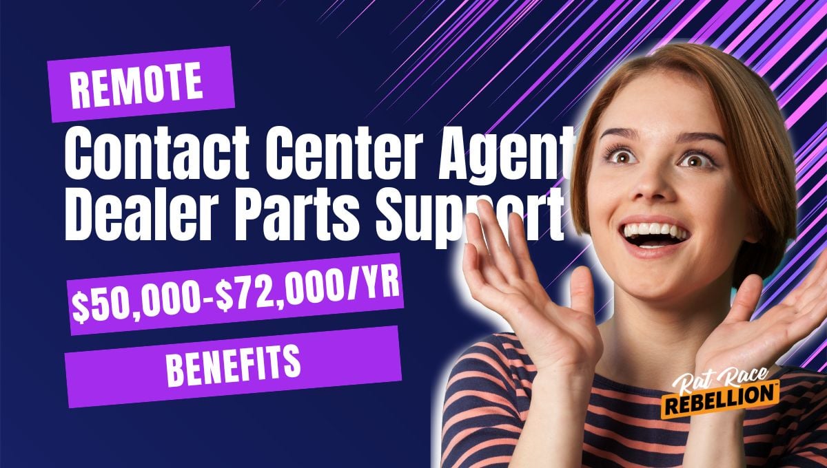 REMOTE Contact Center Agent Dealer Parts Support