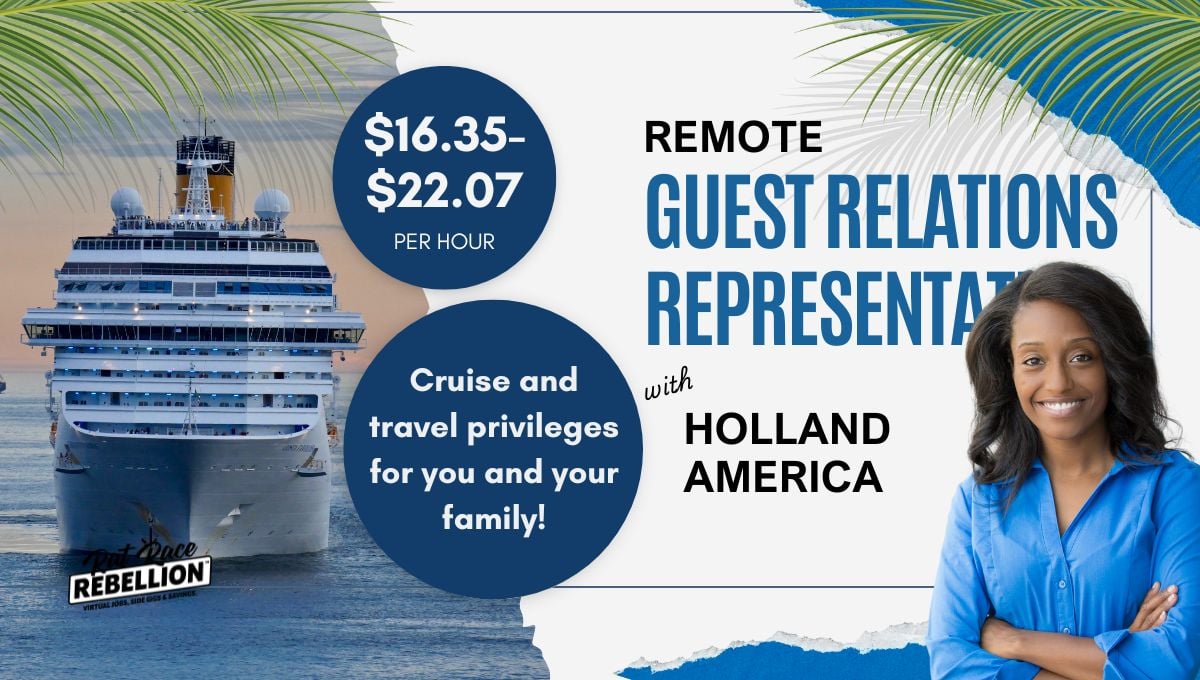 Remote Guest Relations Representative Holland America