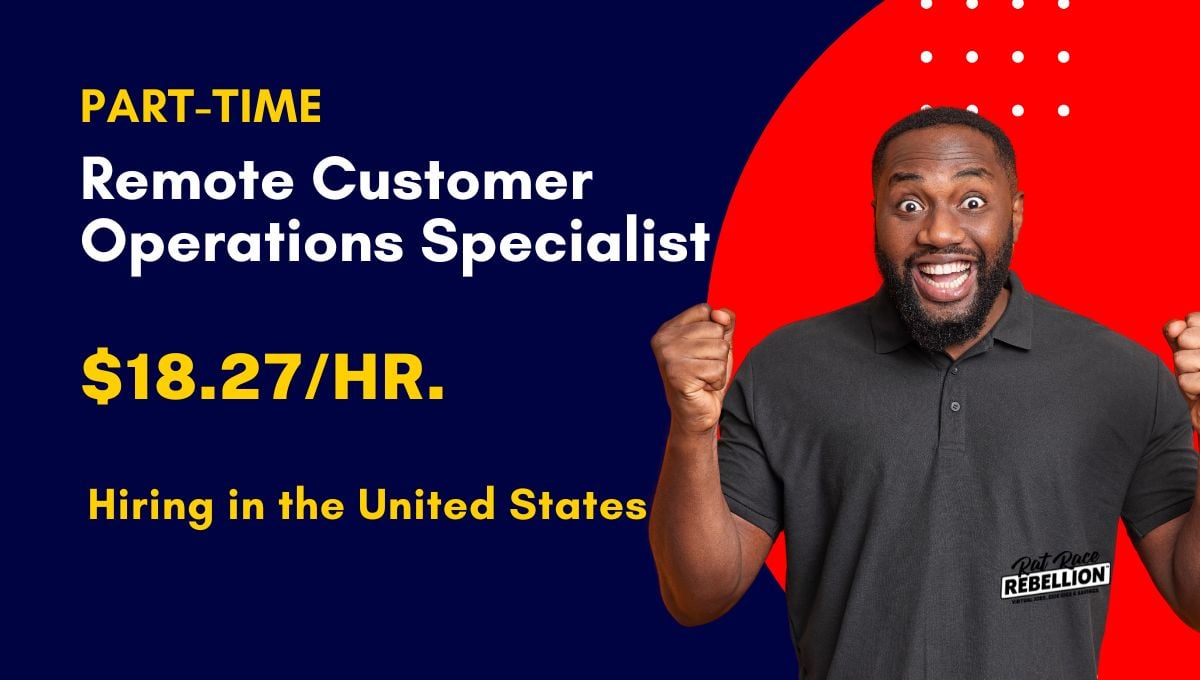 $18.27/Hr. Part-Time Remote Customer Operations Specialist