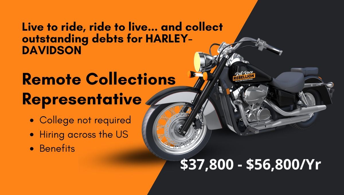 Remote Collections Representative Harley Davidson