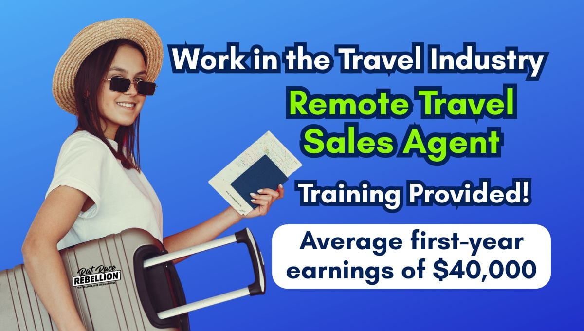 Work from Home in the Travel Industry with No Travel Agent Experience Required