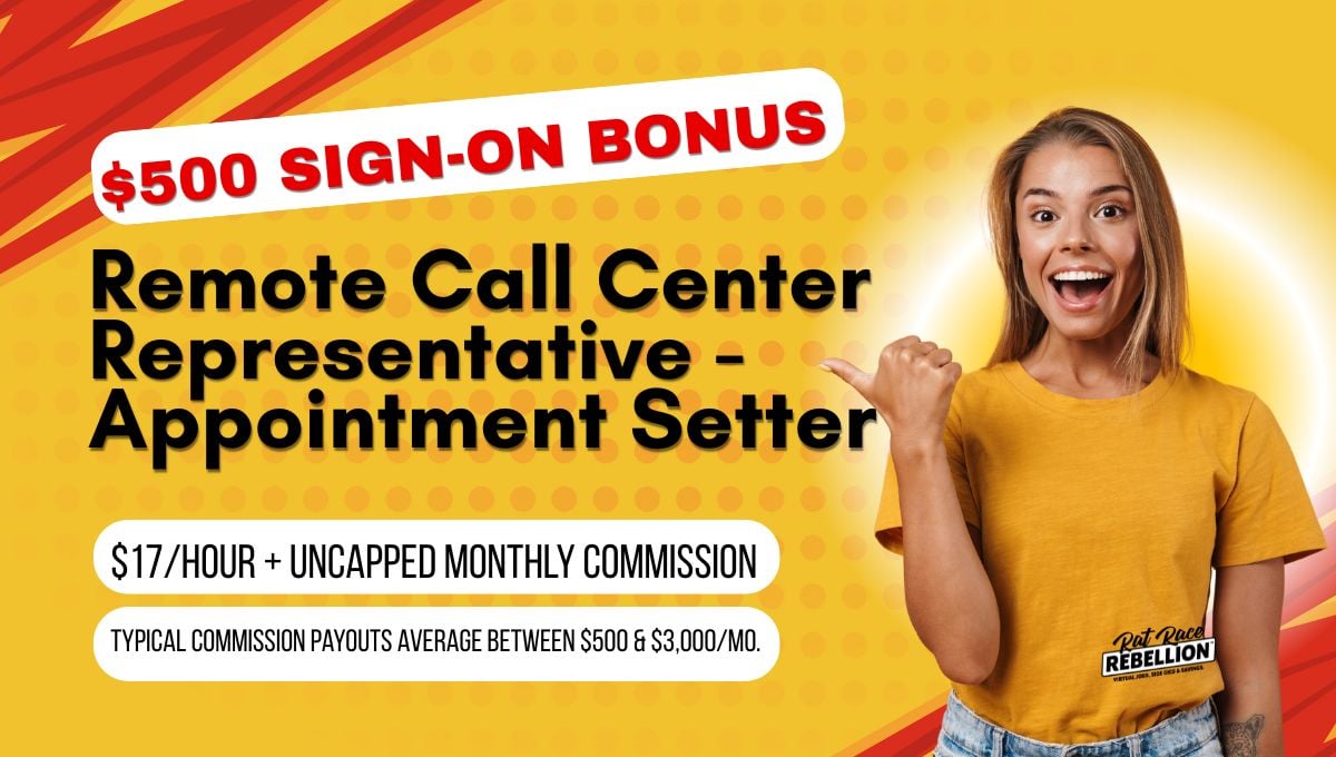 Remote Call Center Representative Appointment Setter QuoteWizard