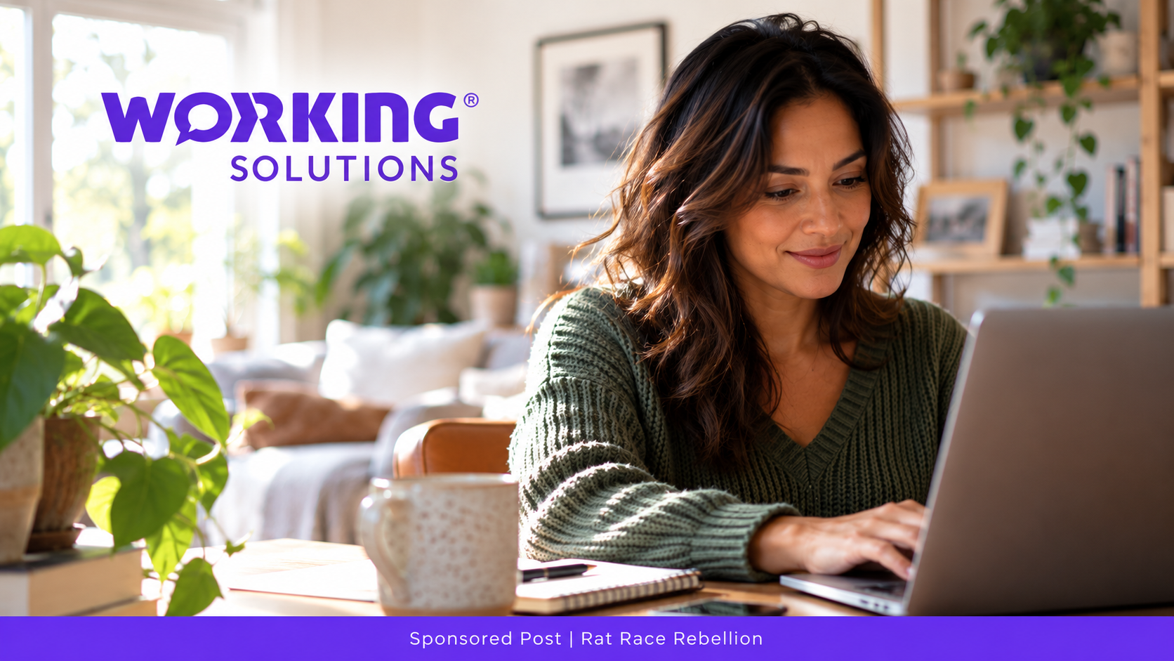 Cozy Work From Home with Working Solutions