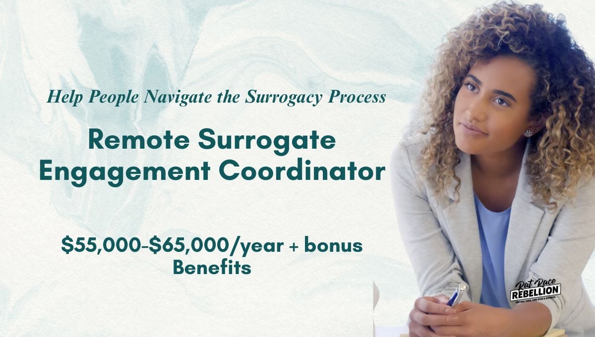 Remote Surrogate Engagement Coordinator ConceiveAbilities