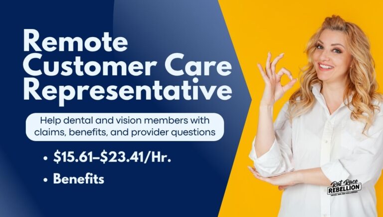 Remote Customer Care Representative
