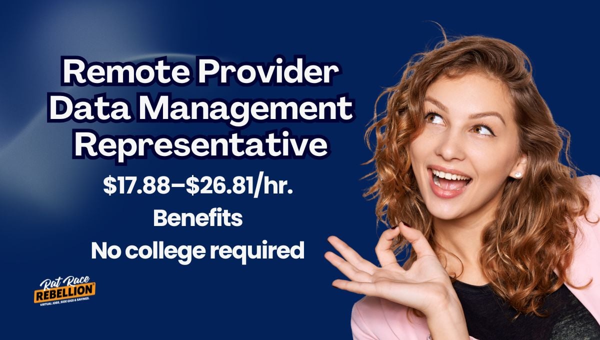 Remote Provider Data Management Representative SKYGEN