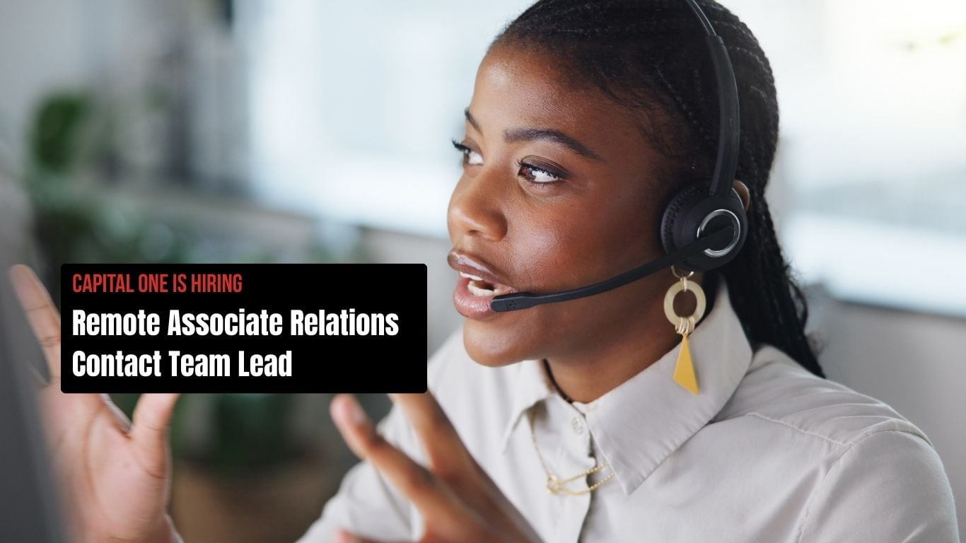 Capital One Associate Relations Contact Team Lead Featured Post