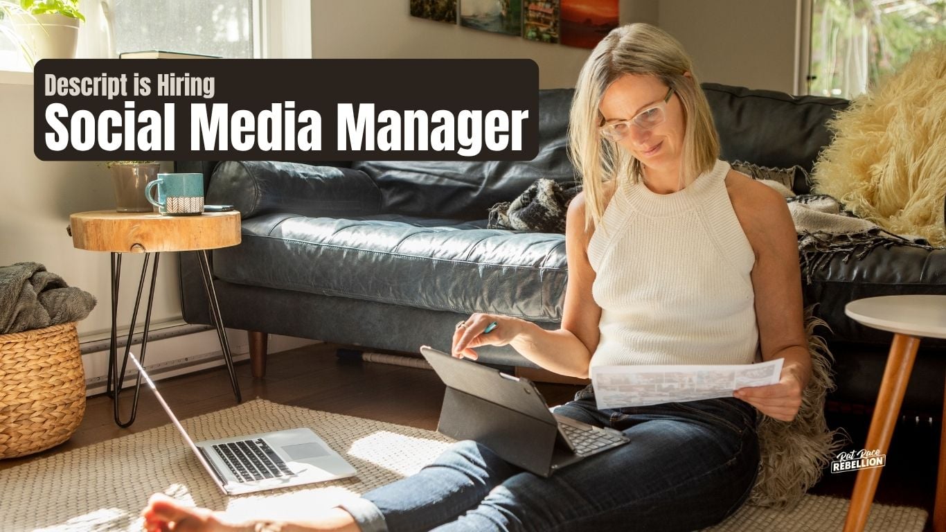 Descript Social Media Manager Featured Opportunity