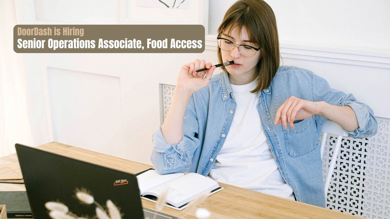 DoorDash Sr Operations Associate Featured Opportunity