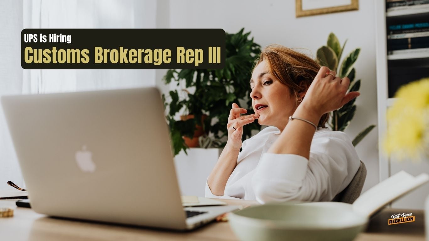 UPS Customs Brokerage Rep Featured Opportunity