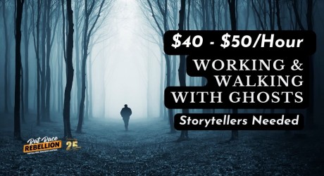 $40 $50Hour Working & Walking With Ghosts(1)