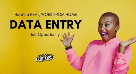 It's a real, work from home Data Entry job opportunity!