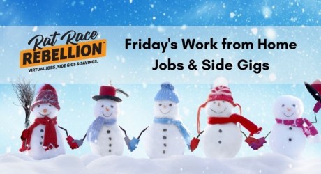 Thursday's Work from Home Jobs and Gigs