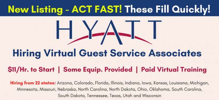 Home Page 61 Of 277 Real Work From Jobs By Rat Race Rebellion Hyatt Hiring More Virtual Guest Service Ociates 11 Hr To Start