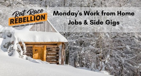 Monday's work from home jobs and side gigs