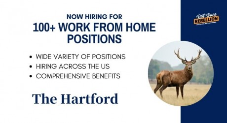 100+ Work from home jobs with The Hartford. Comprehensive benefits.