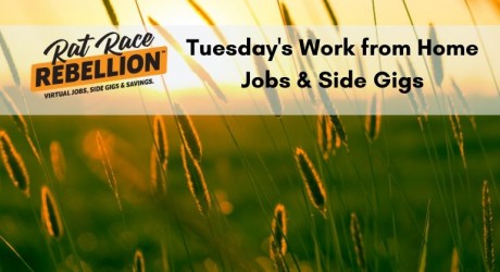 Tuesday's work from home jobs